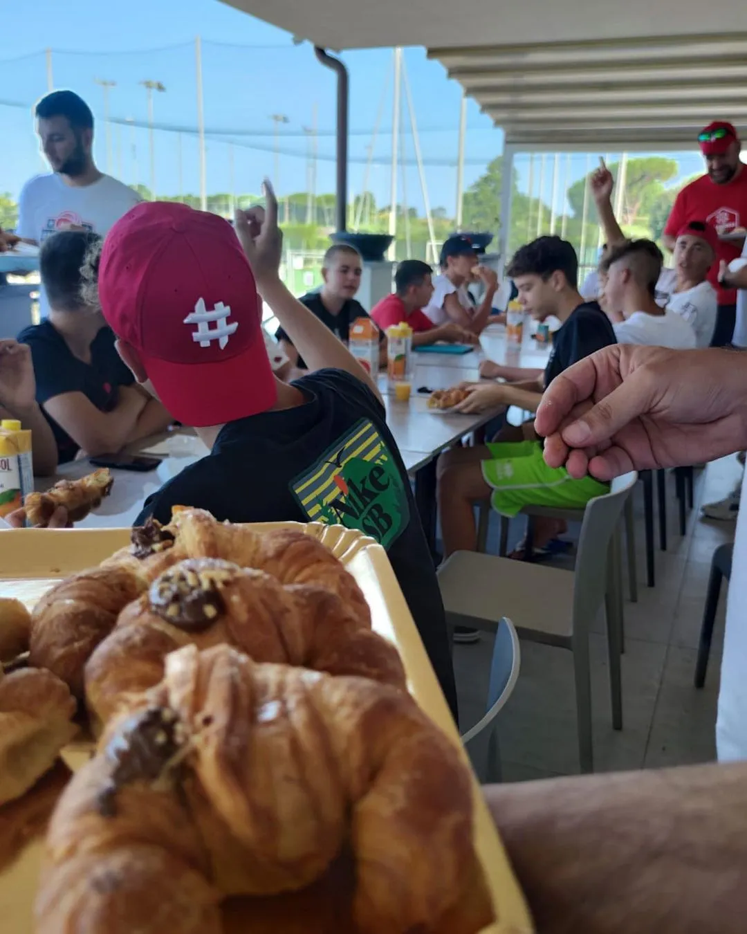Colazione al camp