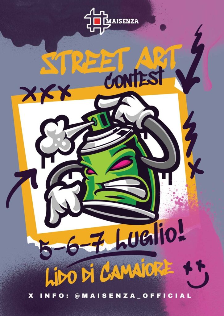 Maisenza # Street Art Contest durante il torneo King 3x3