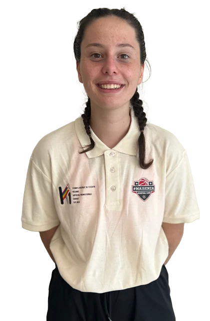 Alessia Battelli, istruttrice minibasket Versilia Basket