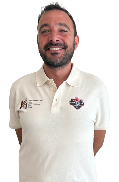 Luca Angella, responsabile tecnico del Maisenza Basketball Camp